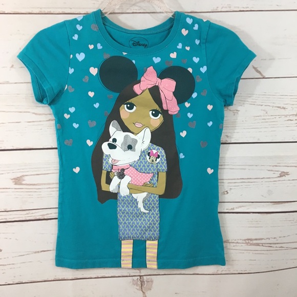 Disney Other - Girls Disney Girl with dog tee